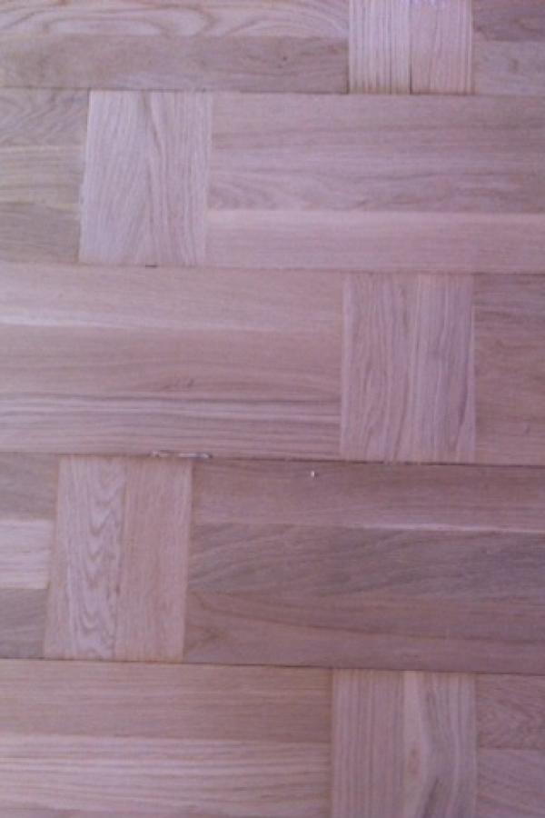 Lagning av holländsk parkett efter